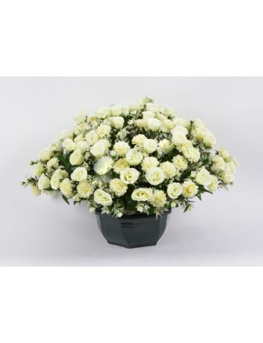 OCEA 25 CM POMPON ROSE 120 FLEURS CREAM