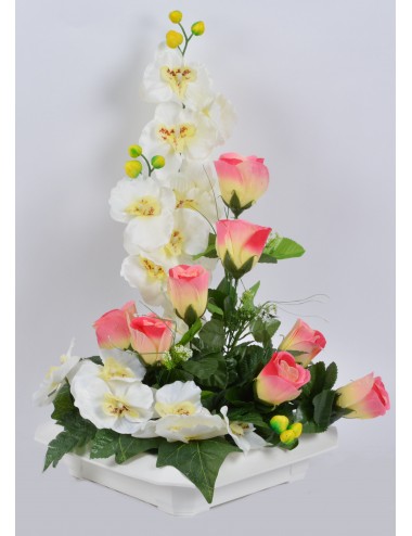 PLATEAU BOUTON ORCHIDEE
