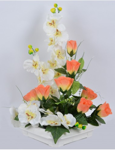 PLATEAU BOUTON ORCHIDEE
