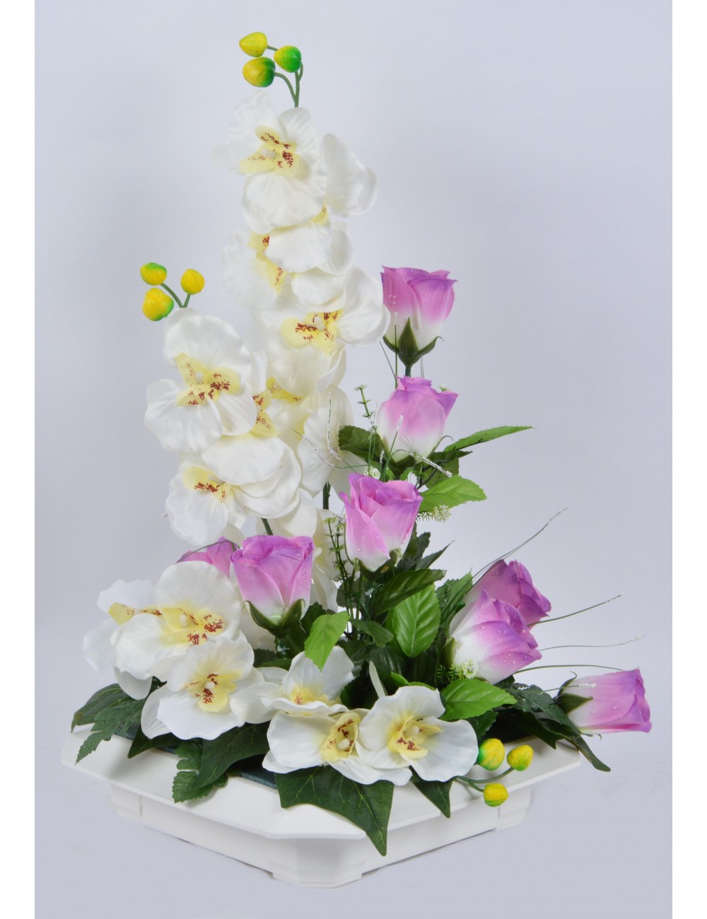 PLATEAU BOUTON ORCHIDEE