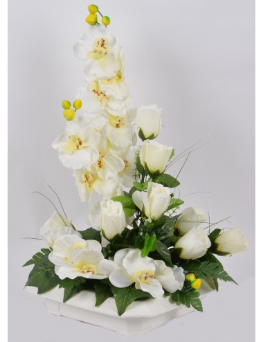PLATEAU BOUTON ORCHIDEE