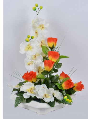 PLATEAU BOUTON ORCHIDEE