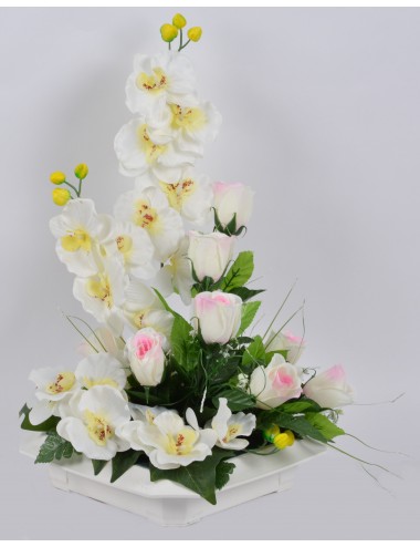 PLATEAU BOUTON ORCHIDEE