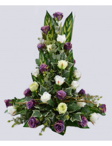 DEVANT DE TOMBE ROSE EUCALYPTUS