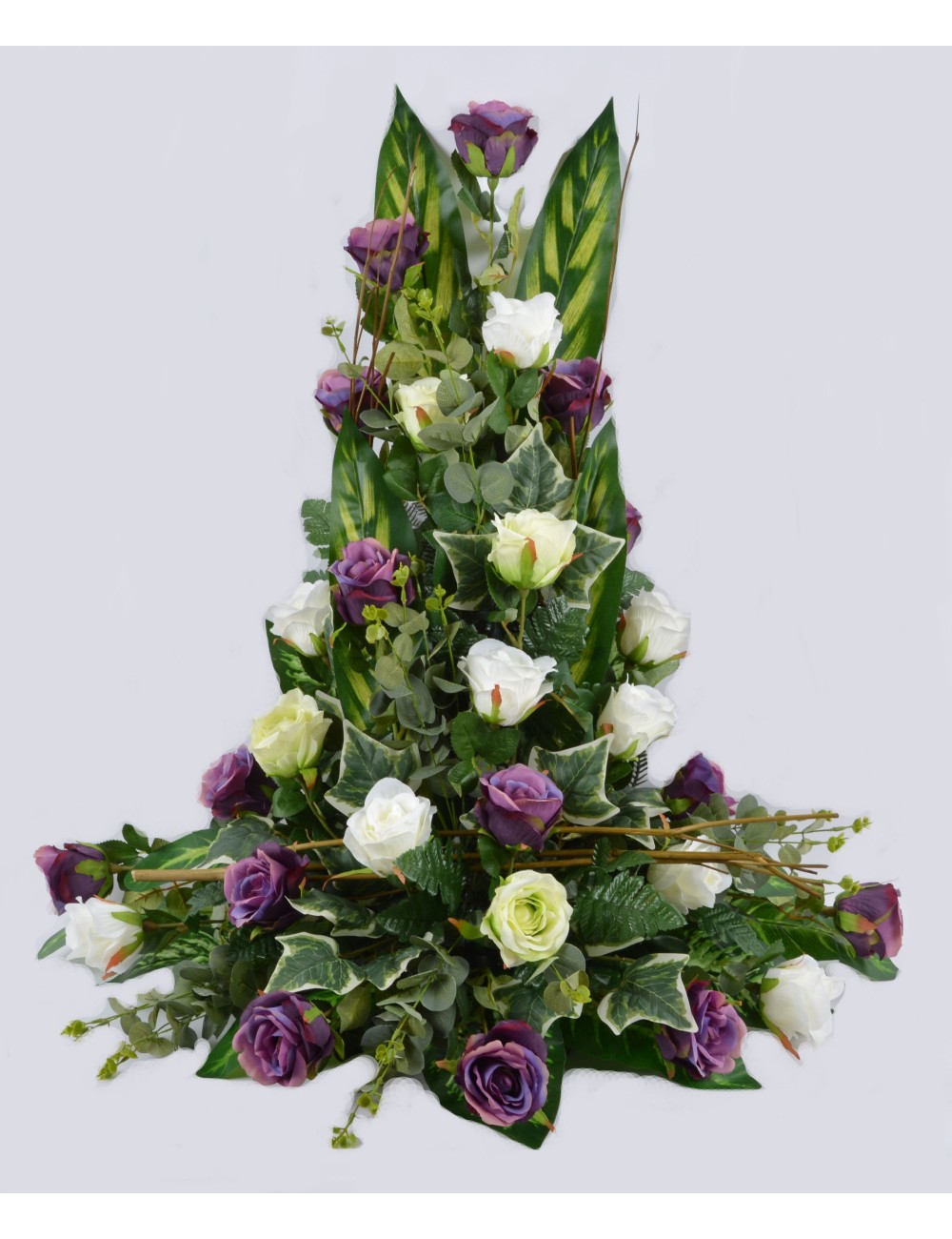 DEVANT DE TOMBE ROSE EUCALYPTUS