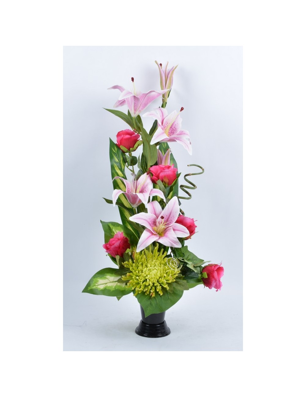 BOUQUET VASE LYS ROSE BEAUTY PINK