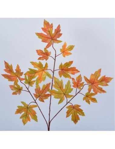 BRANCHE FEUILLE D'ERABLE YELLOW/ORANGE