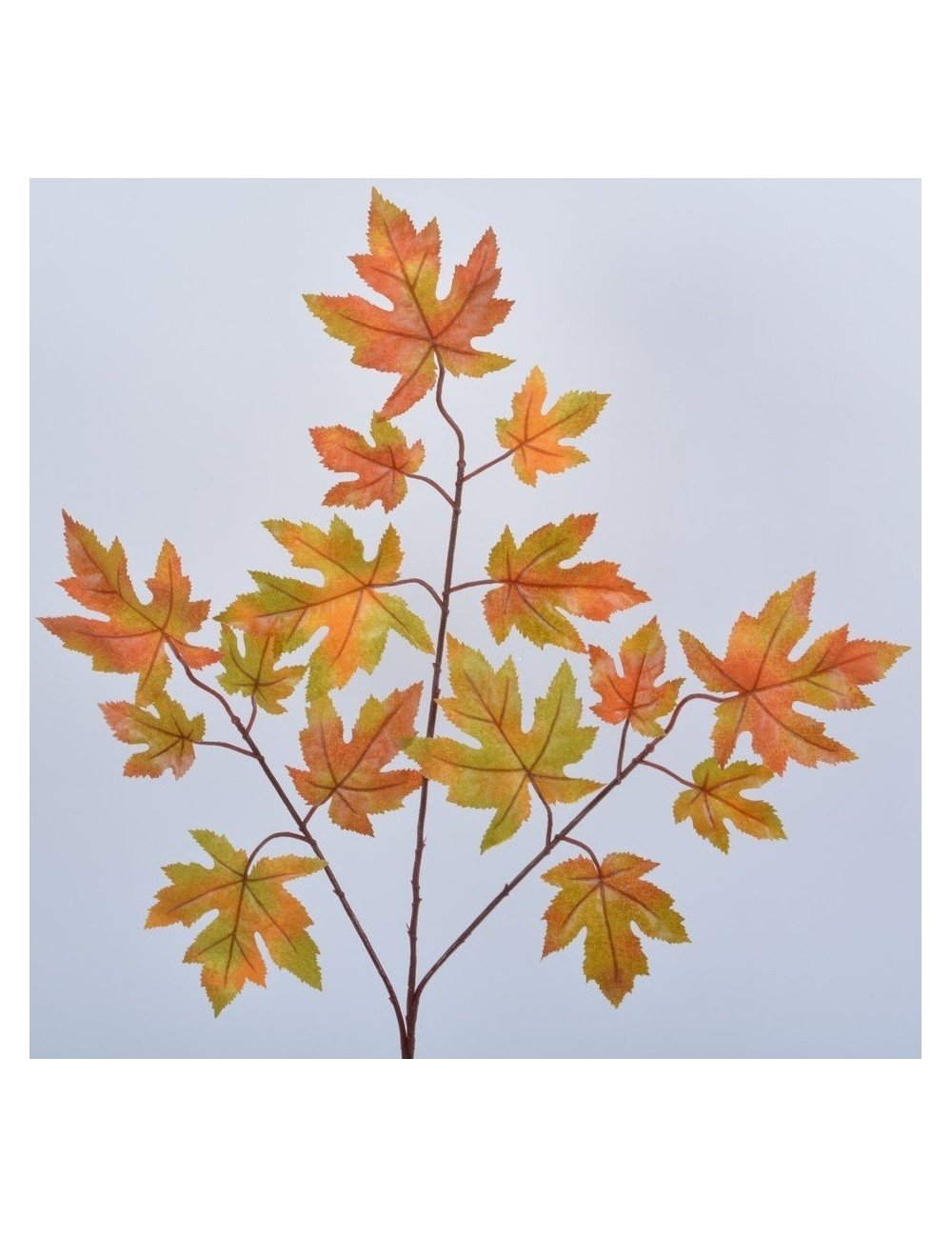 BRANCHE FEUILLE D'ERABLE YELLOW/ORANGE