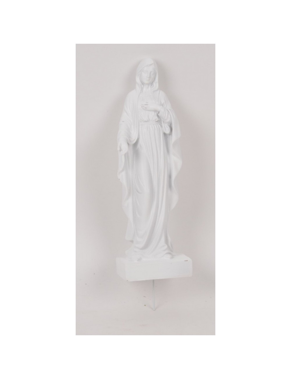 VIERGE 27 CM SUR PIC 5 CM