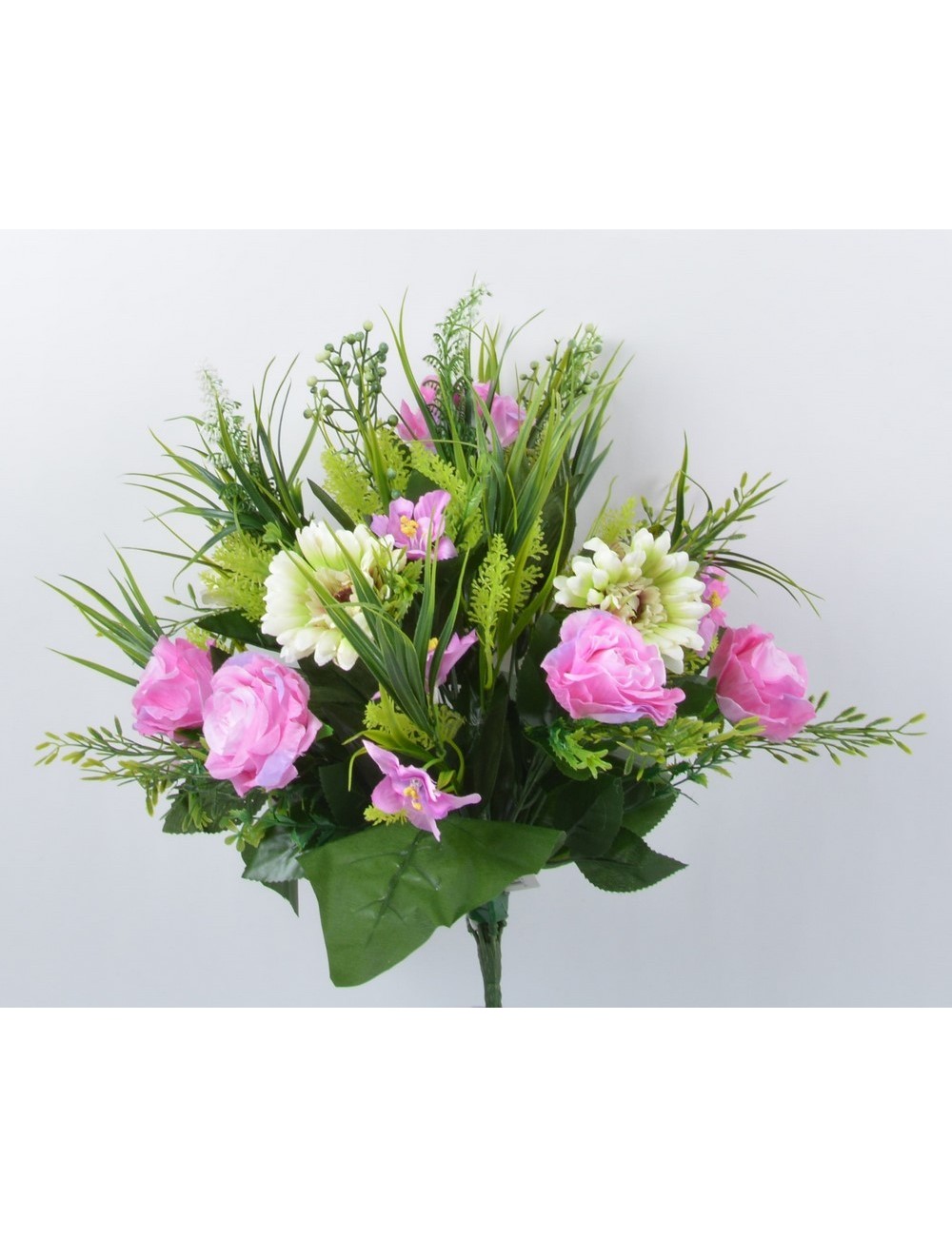 PIQUET GERBERA ROSE ORCHIDEE X24 PINK