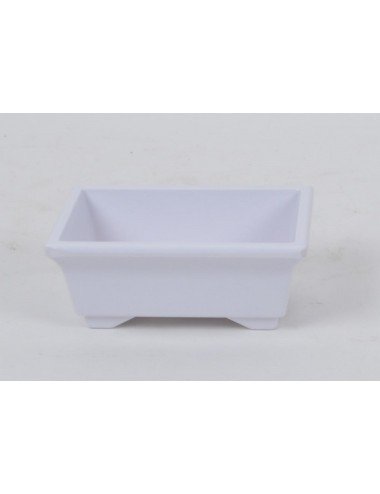 JARDINIERE BANZAI PM PLASTIQUE BLANC