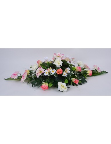 COUSSIN 25 CM ROSE GERBERA BEAUTY