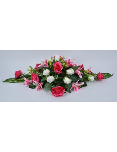 COUSSIN ROSE ASTILBE LILIUM PINK