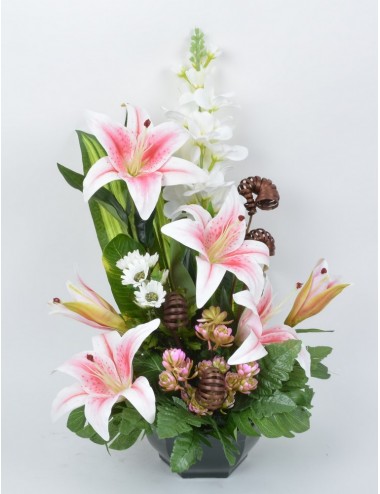 OCEA 20 CM LYS DELPHINIUM BONNIE CREAM BROWN