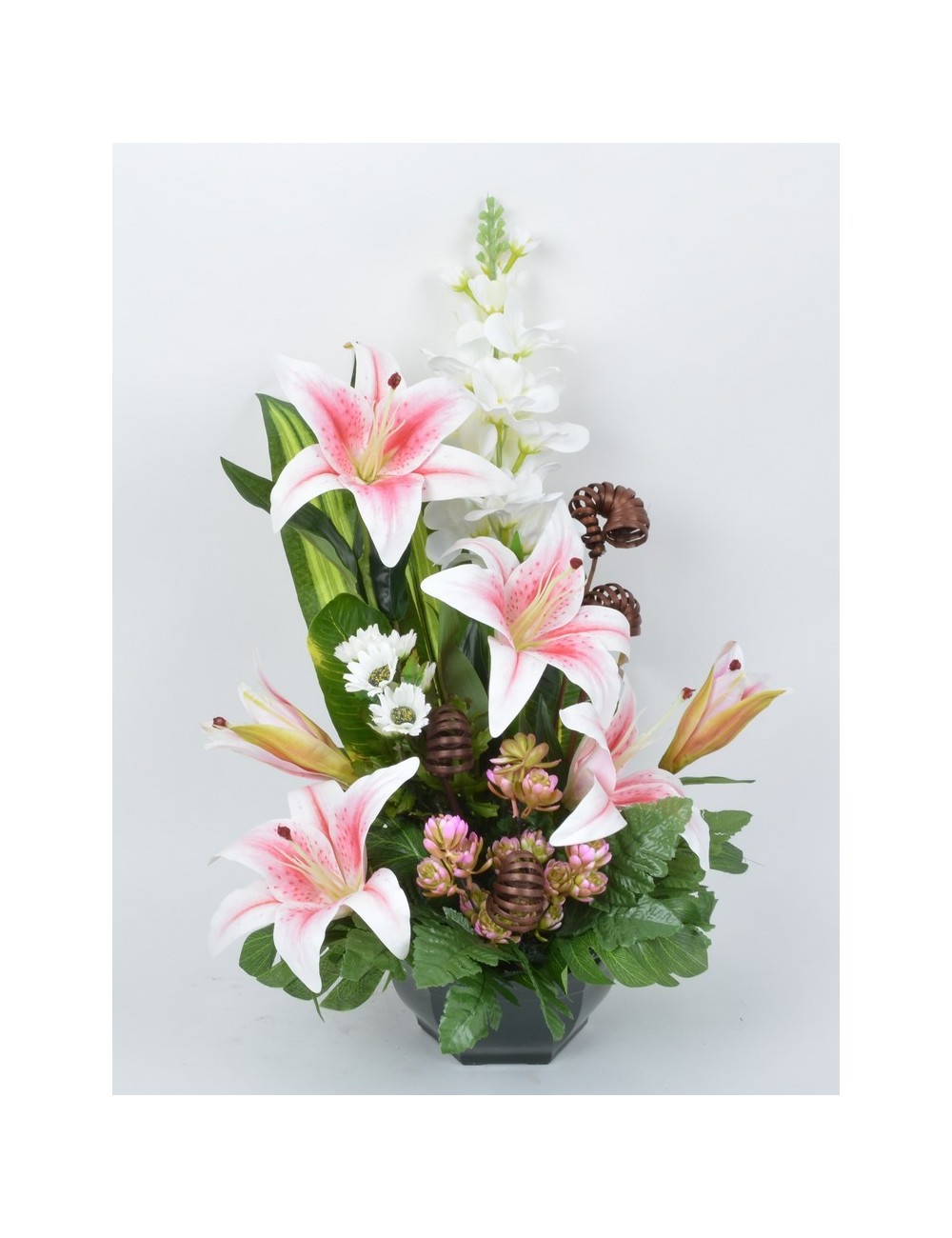 OCEA 20 CM LYS DELPHINIUM BONNIE CREAM BROWN OCEA 20 CM LYS DELPHINIUM BONNIE CREAM BROWN
