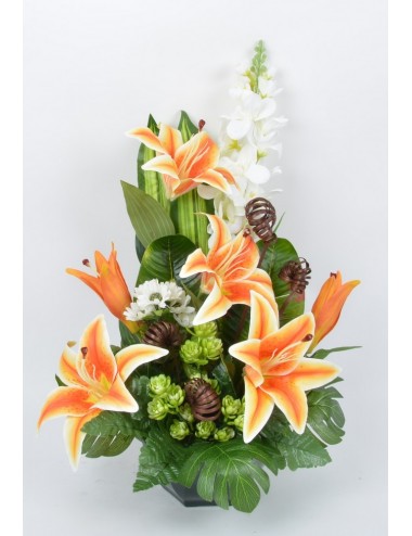 OCEA 20 CM LYS DELPHINIUM BONNIE CREAM BROWN
