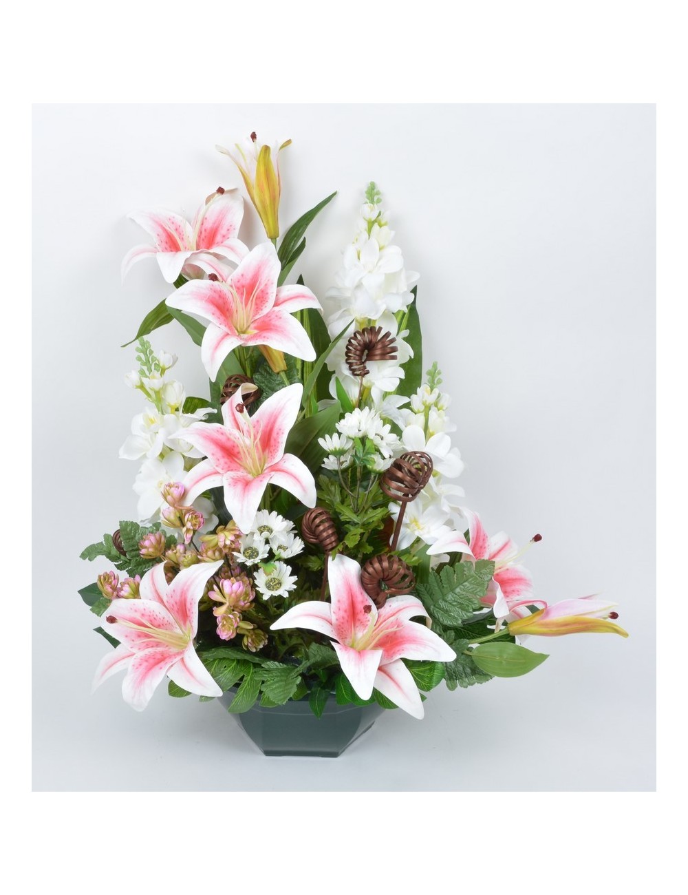 OCEA 25 CM LYS DELPHINIUM BONNIE CREAM BROWN