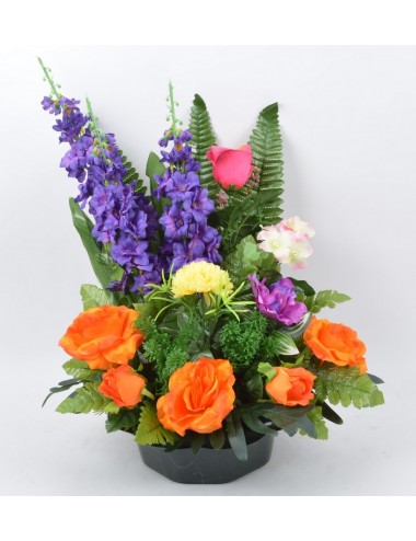 COUPE MARGUERITE DELPHINIUM BOUTON ANEMONE HORTENSIA MULTICOLORE