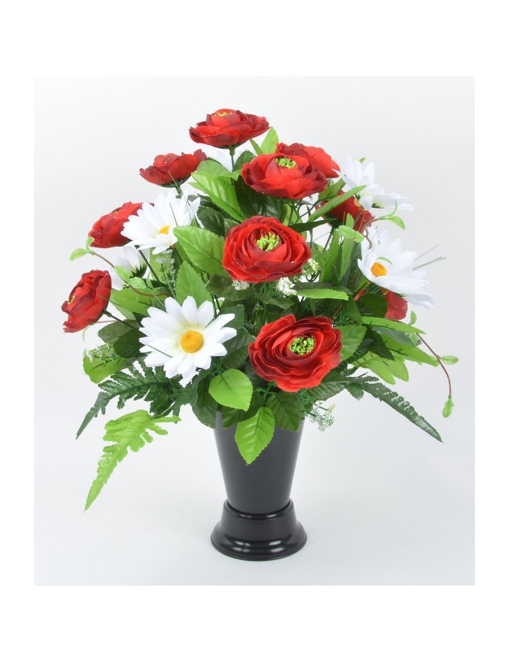 BOUQUET DE VASE DAISY RENONCULE ASS