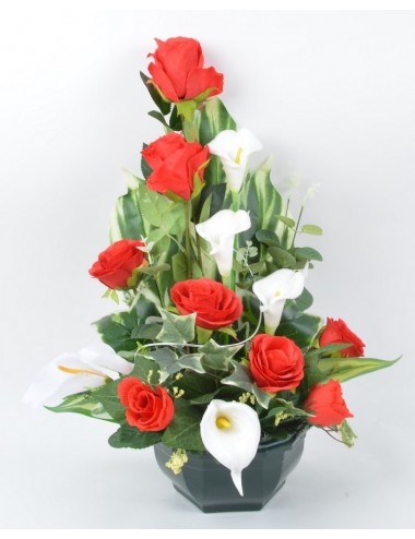 OCEA 20 CM ROSE ARUM RED CREAM