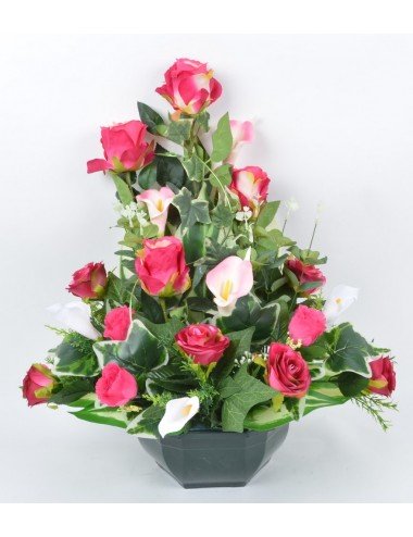 OCEA 25 CM ROSE ARUM RED CREAM