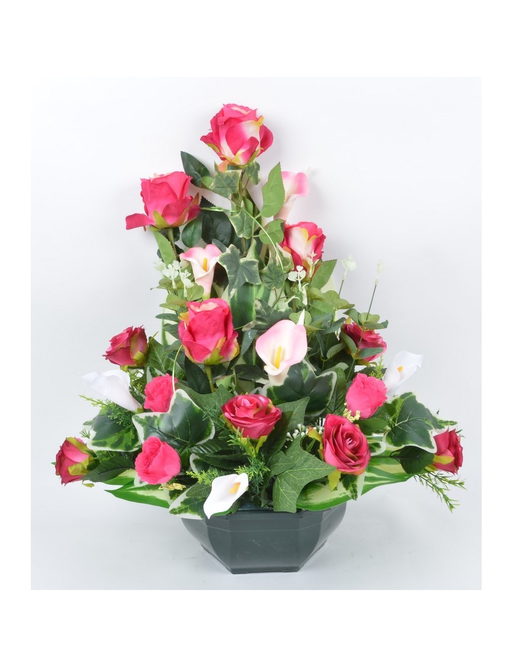 OCEA 25 CM ROSE ARUM RED CREAM