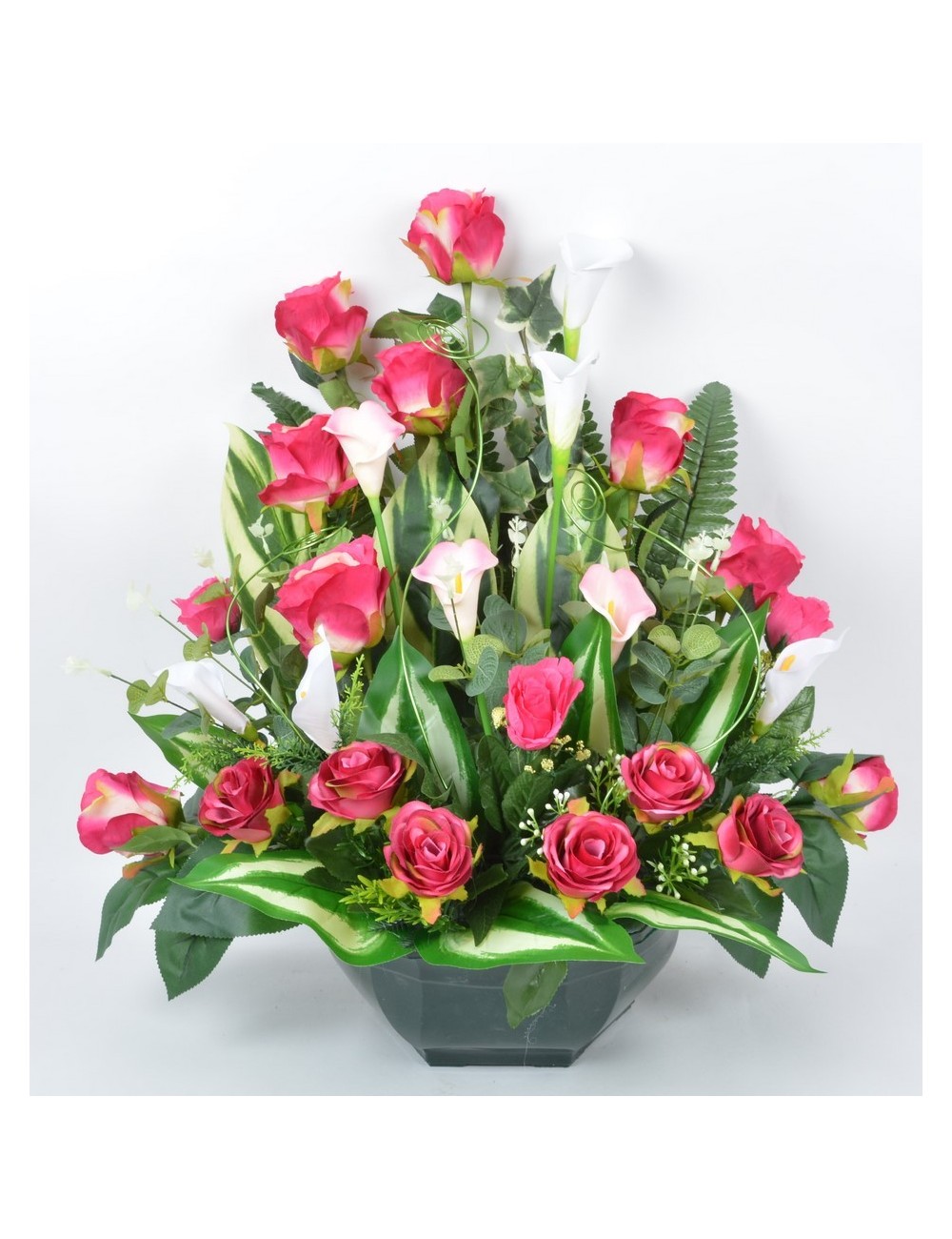 OCEA 30 CM ROSE ARUM RED CREAM