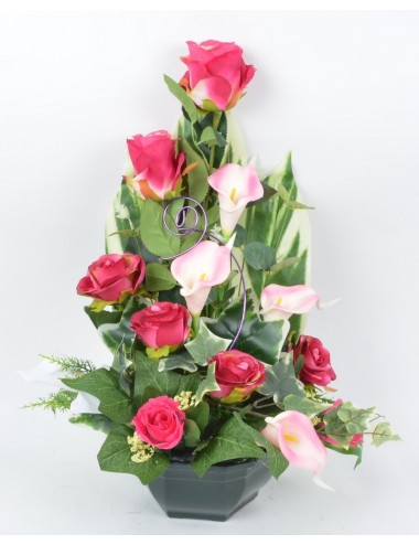 OCEA 20 CM ROSE ARUM RED CREAM