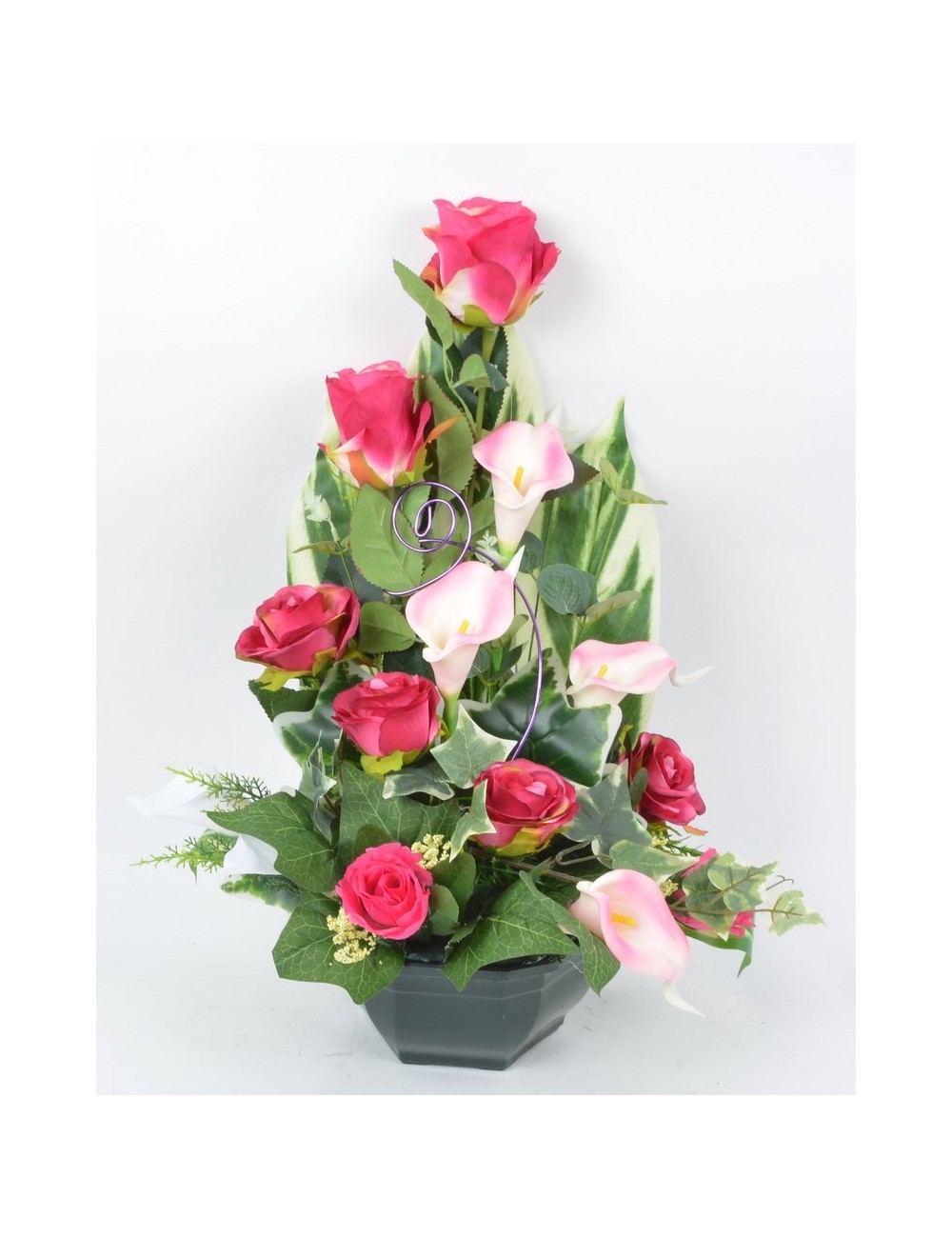 OCEA 20 CM ROSE ARUM RED CREAM