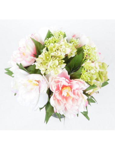 PIQUET PIVOINE HORTENSIA X7 SALMON