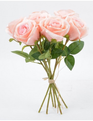 BOUQUET DE ROSE DECO X7 ASS