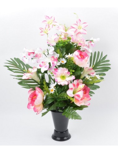 BOUQUET DE VASE PIVOINE COSMOS ASS