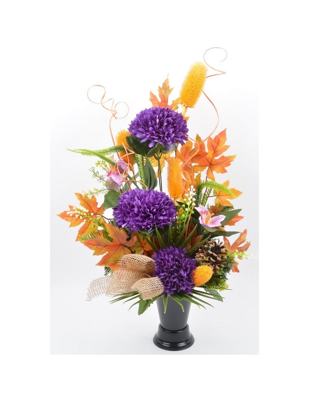 BOUQUET DE VASE CHRYSANTHEME FORESTIERE LILAC