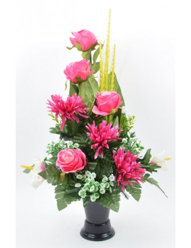 BOUQUET DE VASE ROSE TOKIO ANTHURIUM BEAUTY PINK