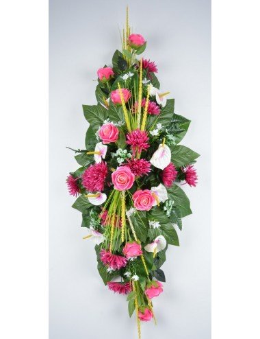 DESSUS DE CERCUEIL ROSE TOKIO ANTHURIUM BEAUTY PINK