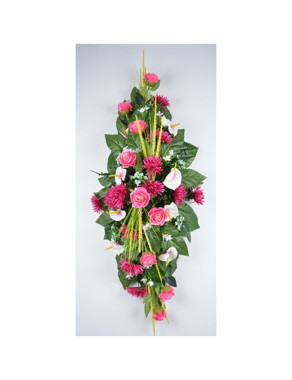 DESSUS DE CERCUEIL ROSE TOKIO ANTHURIUM BEAUTY PINK