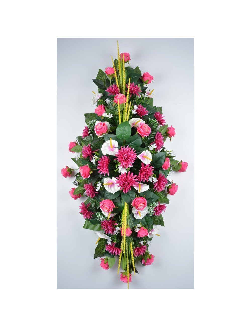 DESSUS DE CERCUEIL ROSE TOKIO ANTHURIUM BEAUTY PINK