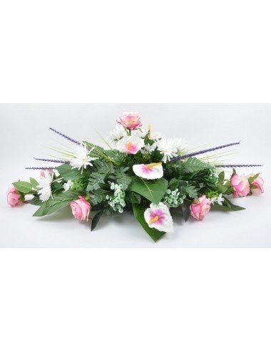 COUSSIN ROSE TOKIO ANTHURIUM PINK WHITE