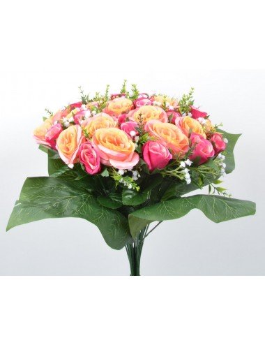 PIQUET ROSE GYPSOPHILLE X36 SALMON FUSCHIA