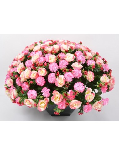 OCEA 25 CM POMPON ROSE 120 FLEURS CREAM