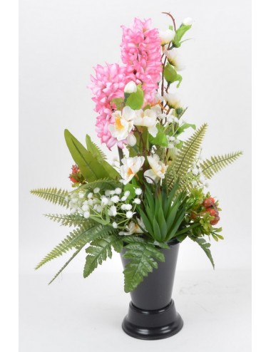 BOUQUET DE VASE JACINTHE PINK