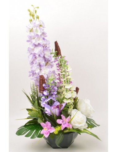 OCEA 20 CM GLYCINE ROSE ORCHIDEE LILAC WHITE