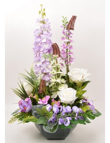 OCEA 25 CM GLYCINE ROSE ORCHIDEE LILAC WHITE