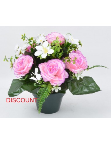 POT DISCOUNT 14 CM ROSE LYS ASS