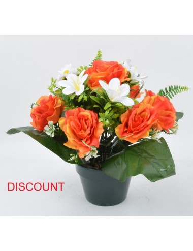 POT DISCOUNT 14 CM ROSE LYS ASS