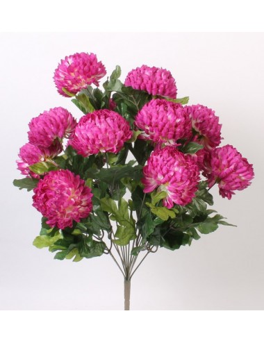 LILAC CHRYSANTHEME BOULE X14