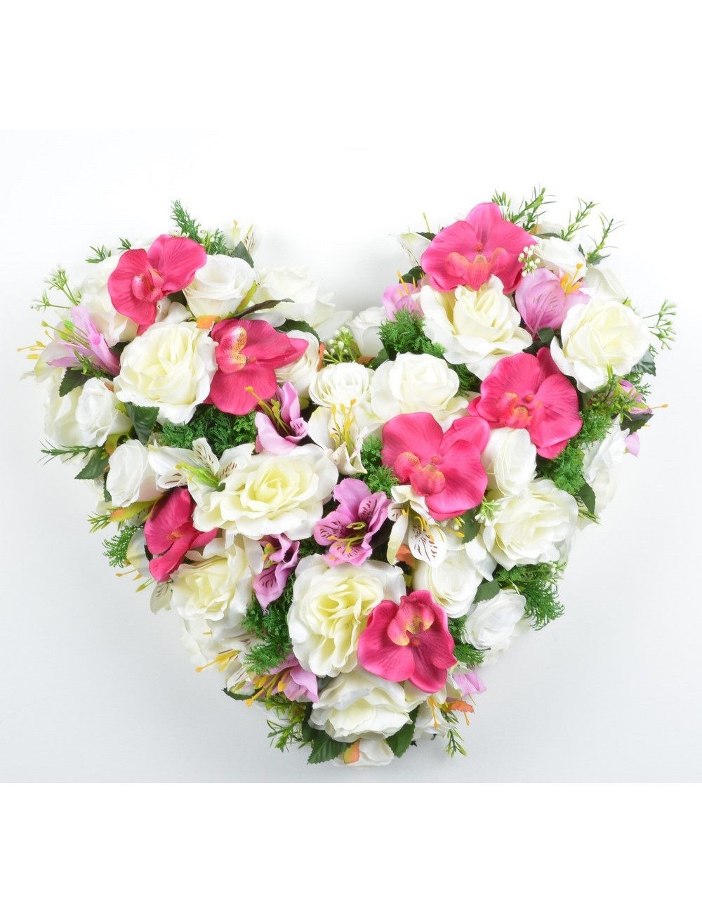 COEUR 40 CM ROSE ORCHIDEE BEAUTY COEUR 40 CM ROSE ORCHIDEE BEAUTY