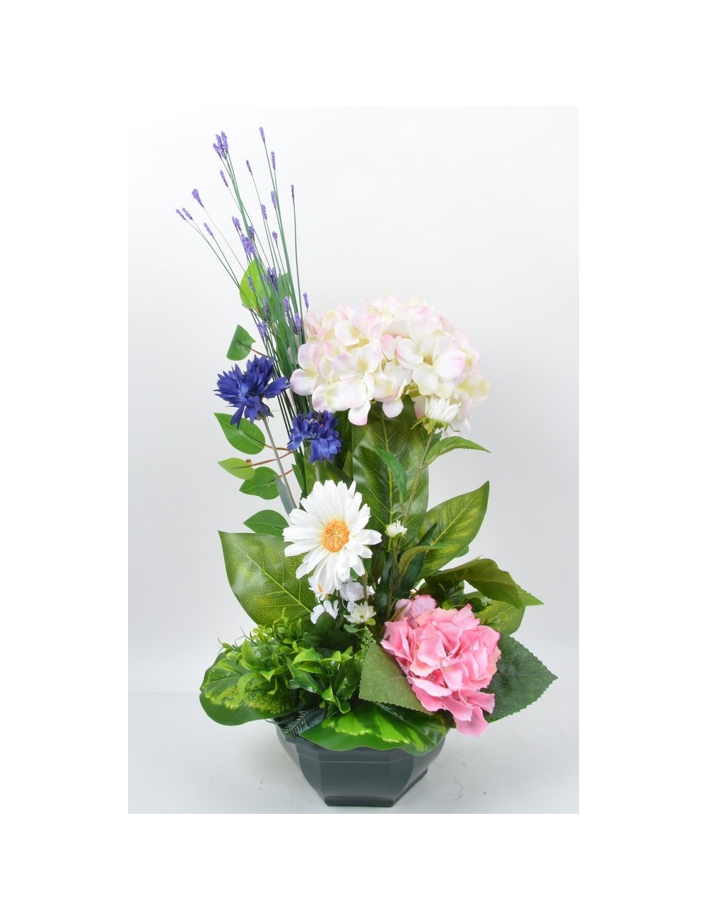 OCEA 20 CM HORTENSIA BLEUET MARGUERITE PINK