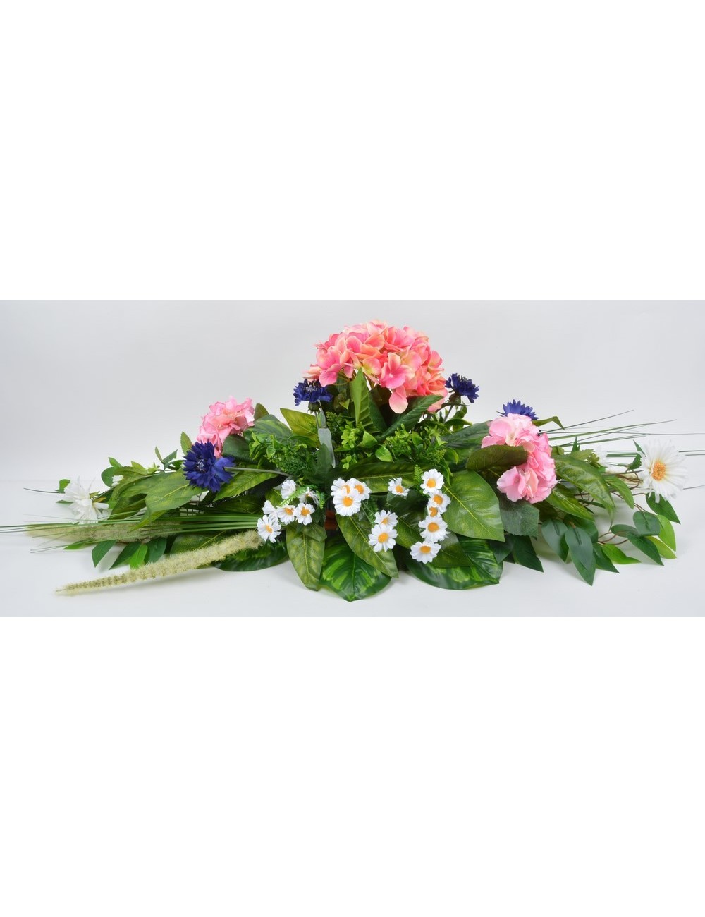 COUSSIN HORTENSIA BLEUET MARGUERITE BEAUTY