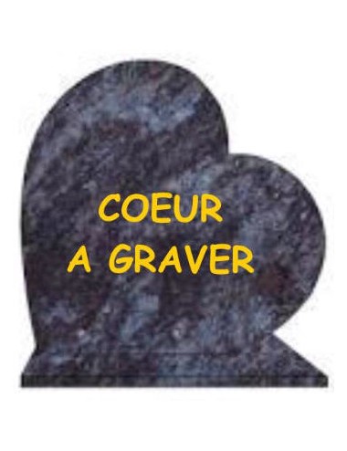 COEUR A GRAVER 30 X 30 SUR...